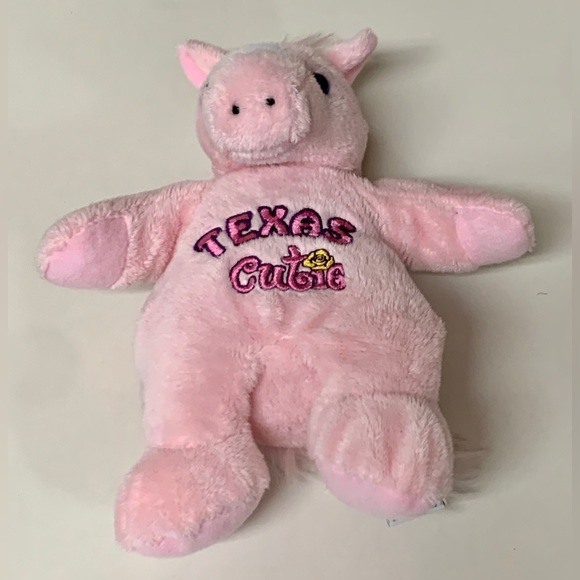 RGU Group Souvies Pink Plush *TEXAS CUTIE* Horse Stuffed Animal Souvenir - Picture 12 of 15